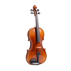 Fototapeta na wymiar Fiddle Violin music instrument, isolated on transparent png. Ai generative.