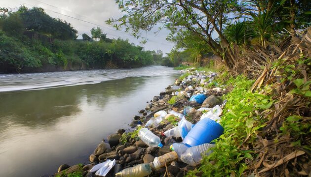 Urgence Écologique: Pollution Plastique Menace les Voies d'Eau Naturelles