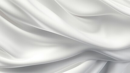 Fototapeta premium silk fabric white color