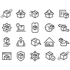 Delivery Icons vector design