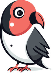 Parrot icon. Cartoon illustration of parrot vector icon for web