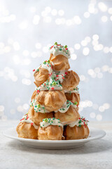 Croquembouche for Christmas