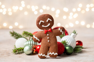 Cute Gingerbread man