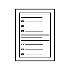 File icon vector. Document icon illustration