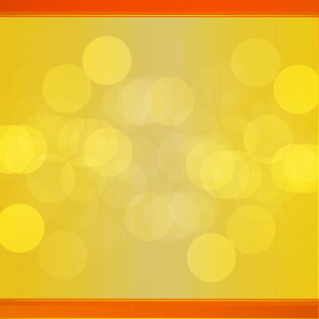 Yellow bokeh background with copy space for text or your images, Suitable for seasonal, holidays, event, celebrations, Ad, Poster, Sale, Banner, Party, and design works