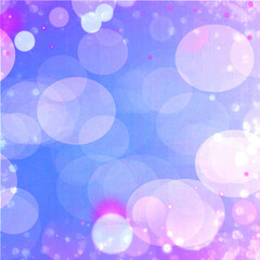 Blue bokeh background with copy space for text or your images, Suitable for seasonal, holidays, event, celebrations, Ad, Poster, Sale, Banner, Party, and design works