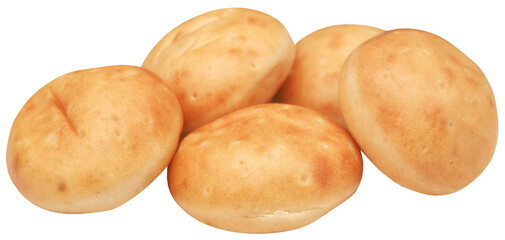 Small round vanilla bread