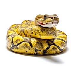 Obraz premium Yellow Anaconda