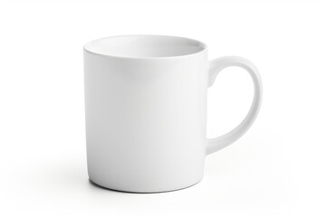 Coffee mug on white background. Mug mockup