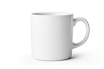 Coffee mug on white background. Mug mockup