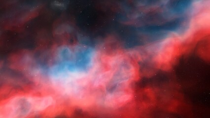 Night sky - Universe filled with stars, nebula and galaxy
