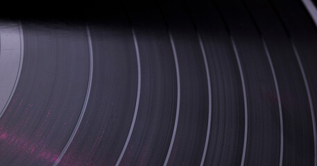abstract musical background with vinyl