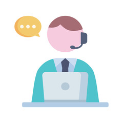 オペレーターの男性