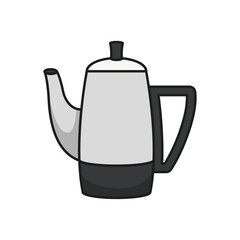 teapot isolated on white background