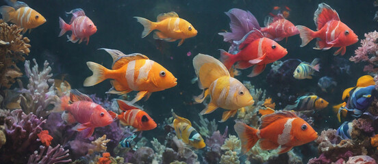 Colorful fishes
