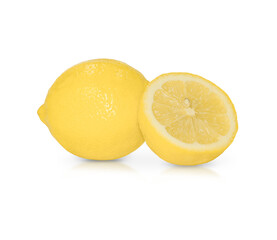 lemon isolated on white