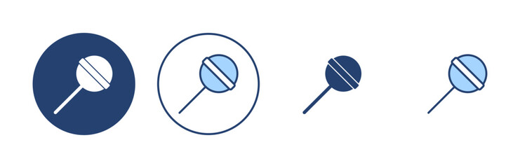 Candy icon vector. candy sign and symbol.