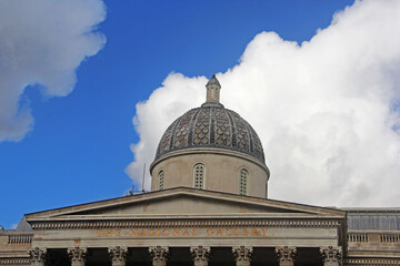 the dome of the cathedral