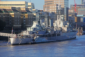 ship in the harbor