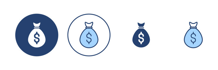 Money icon vector. Money sign and symbol