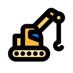 excavator crane hook