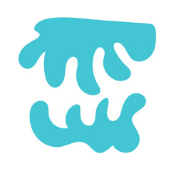 Abstract organic shapes vector 