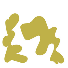 Abstract organic shapes vector 