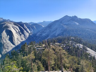 Hiking in Yosemite National Park, California (Half Dome)