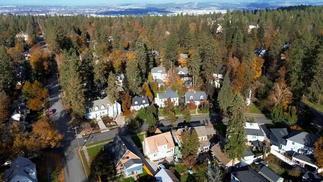 Neighborhood in Fall