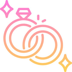 Wedding Rings Icon