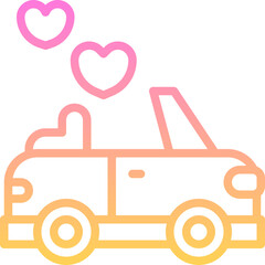 Wedding Car Icon