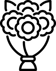 Flower Bouquet Icon
