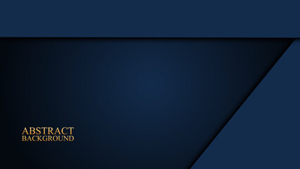 Obraz premium Abstract luxury dark blue background