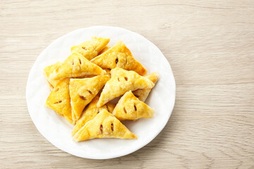 Pineapple Pastry, cookies with pineapple jam filling. 
