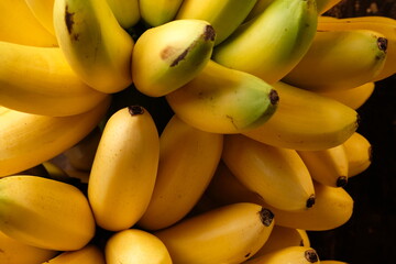 Lady Finger bananas are diploid cultivars of Musa acuminata. They are small, thin skinned, and...
