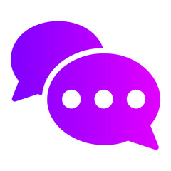 comment gradient icon