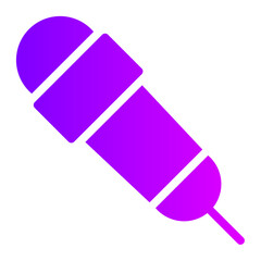 microphone gradient icon