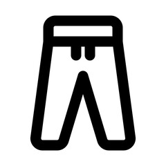 joger pants line icons