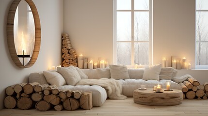 Fototapeta na wymiar luxury living room