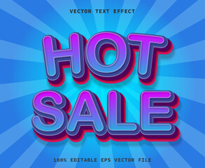 hot sale 3d text effect sale background editable text