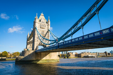 Tower Bridge in London. England
