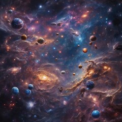 Obraz na płótnie Canvas galaxy universe