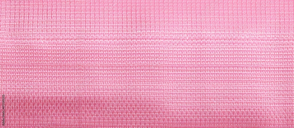 Poster background with a texture pattern of pink fabric
