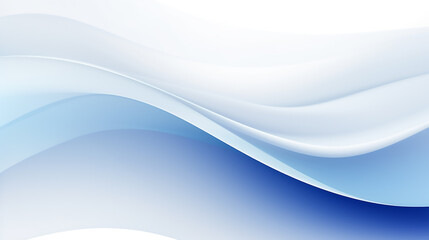 Abstract blue, white luxury wave background with copy space. blue smooth wave on a white background. Dynamic sound wave. Design element. Blue abstract wave background with white background. 