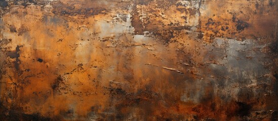 Texture that is seamless and made of rusty metal