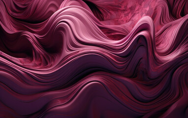 Fototapeta premium abstract background in purple smooth waves texture. 