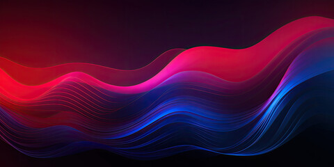 abstract scientific background with kinetic waves.