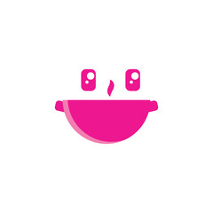 cooking doodle logo vector design.