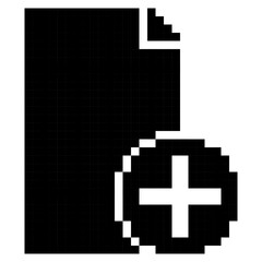 Document, Pixe, Add, Paper, File Collection Set. 