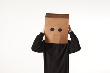 Various emotions and movements of the person
wearing the mask.